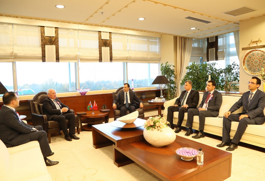 Делегация во главе с председателем Конституционного суда посетила с визитом Турцию