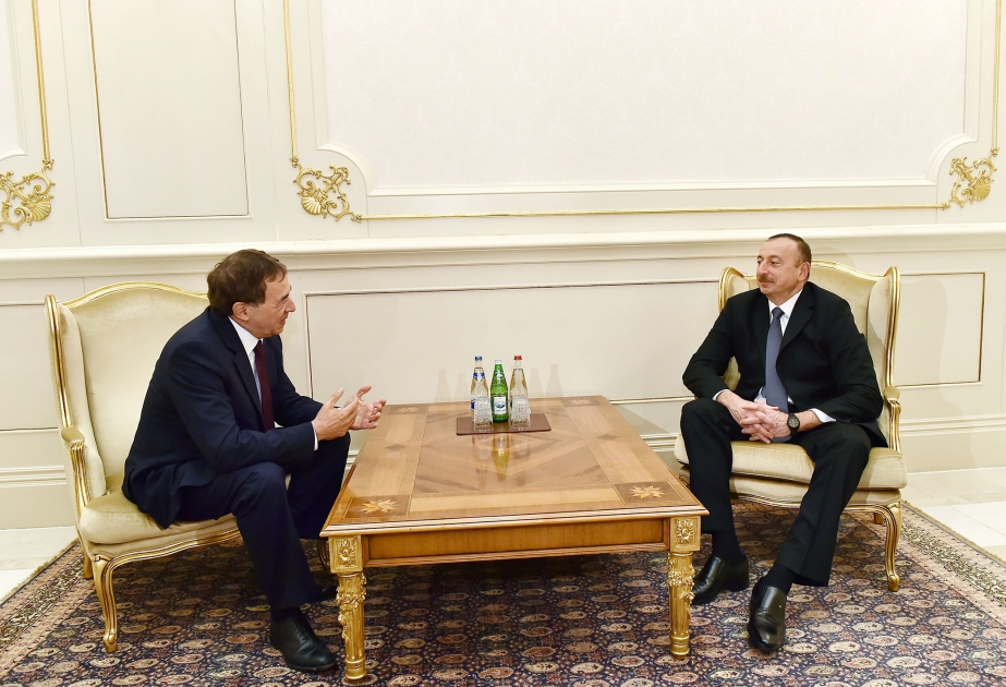 Le président Ilham Aliyev a reçu le secrétaire général de l'Internationale Socialiste VIDEO