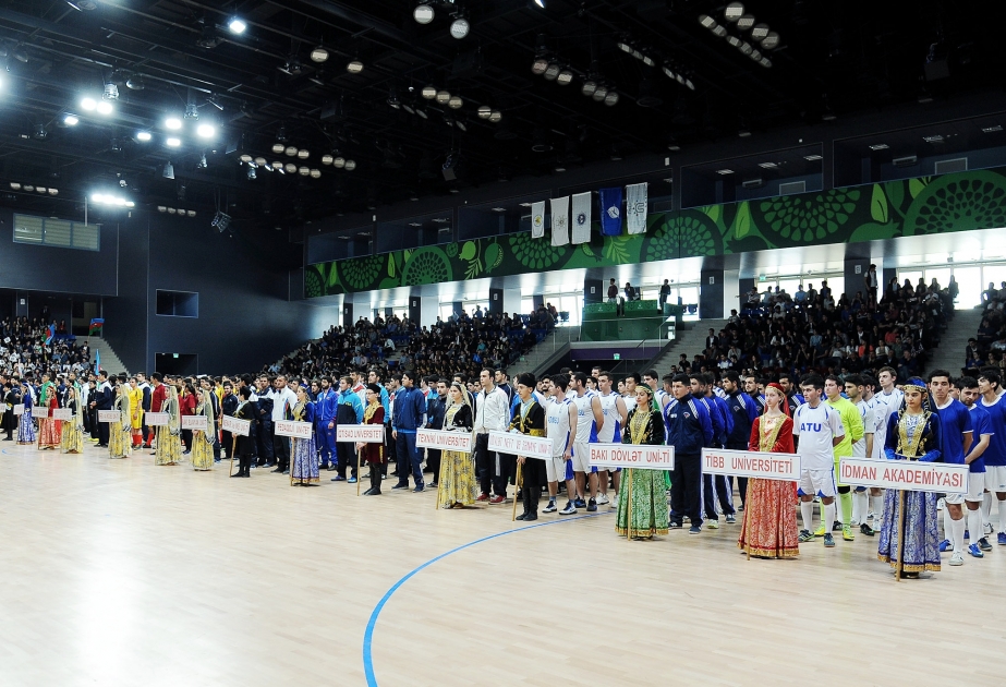 Tələbələrin respublika spartakiadasının və çempionatının açılışı olub