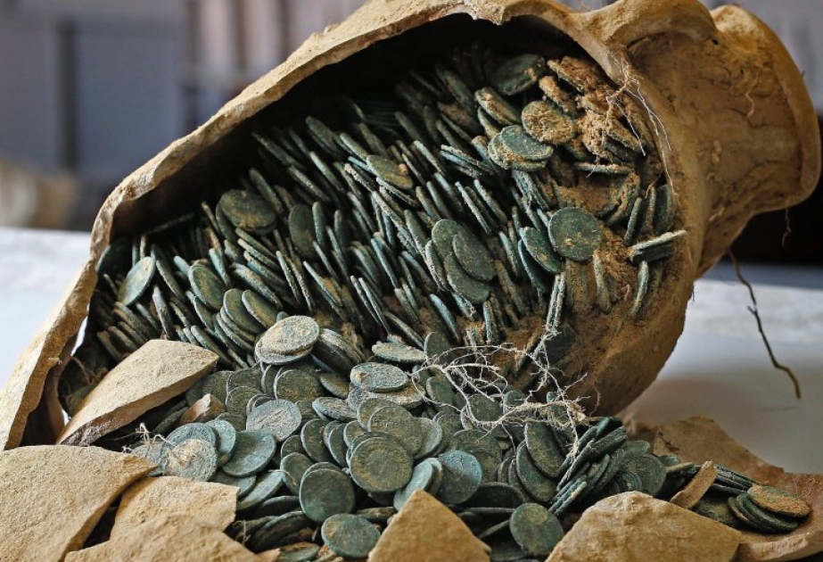 Münzen aus dem dritten und vierten Jahrhundert