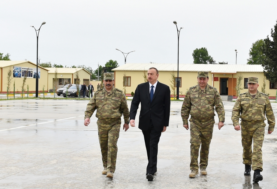 Präsident Ilham Aliyev besucht die Regionen Terter, Barda und Agdam VIDEO