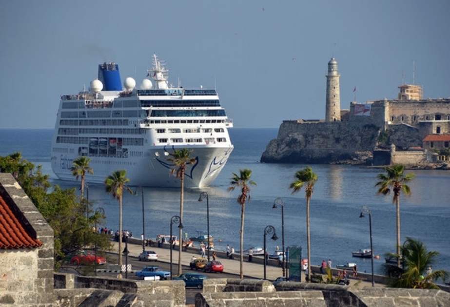 First US cruise ship in decades arrives in Cuba