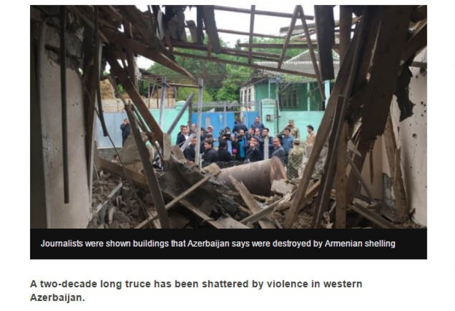 BBC berichtet über Zerstörungswut armenischer Streitkräfte