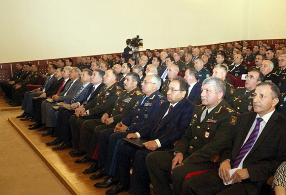 “Heydər Əliyev irsində hərb tarixi” mövzusunda elmi konfrans keçirilib