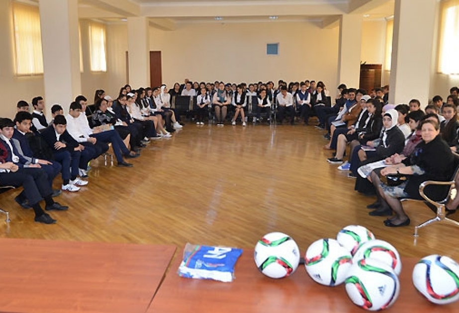 “U-17 Avropa çempionatı Azərbaycan-2016” çərçivəsində görüşlər keçirilib
