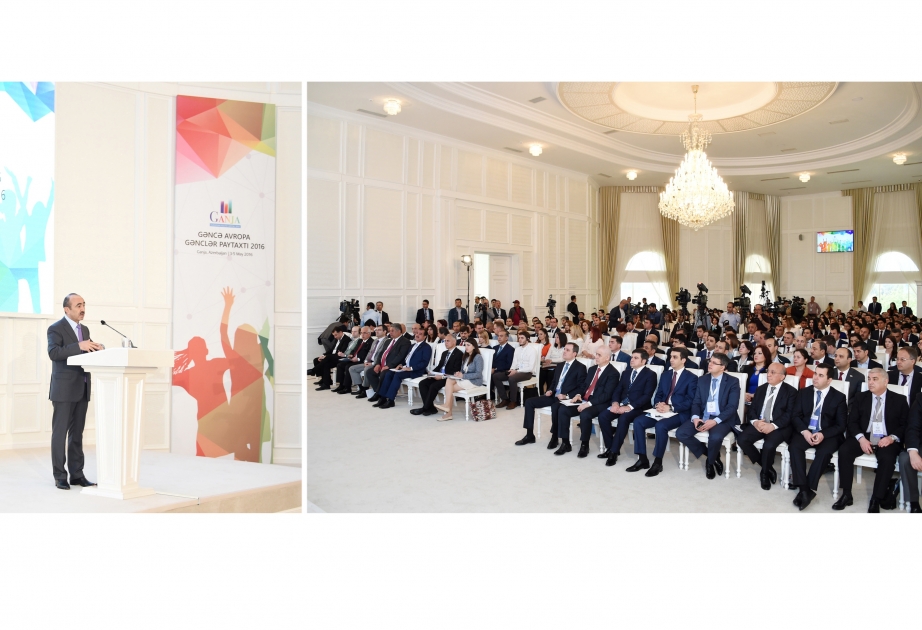 Cérémonie de lancement du projet «Gandja, capitale européenne de la jeunesse 2016» VIDEO