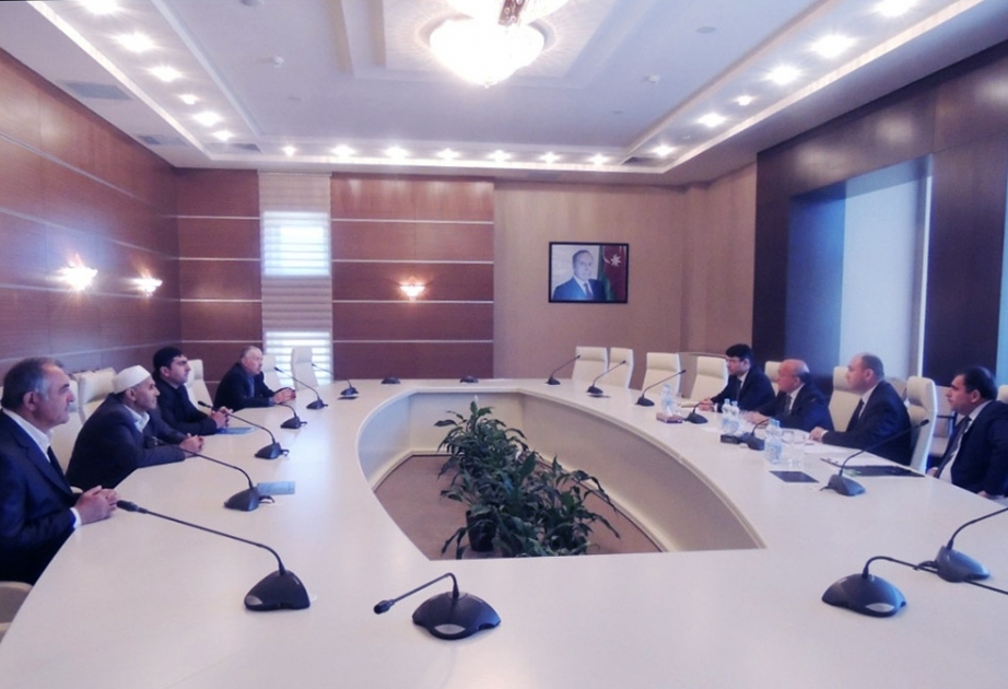 Председатель Государственного комитета по работе с религиозными образованиями принял граждан в Габале ВИДЕО