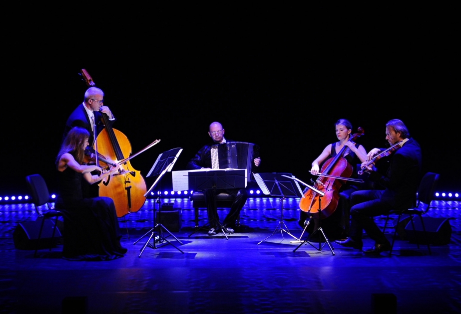 Pascal Contet, Travelling Quartet perform at Heydar Aliyev Center