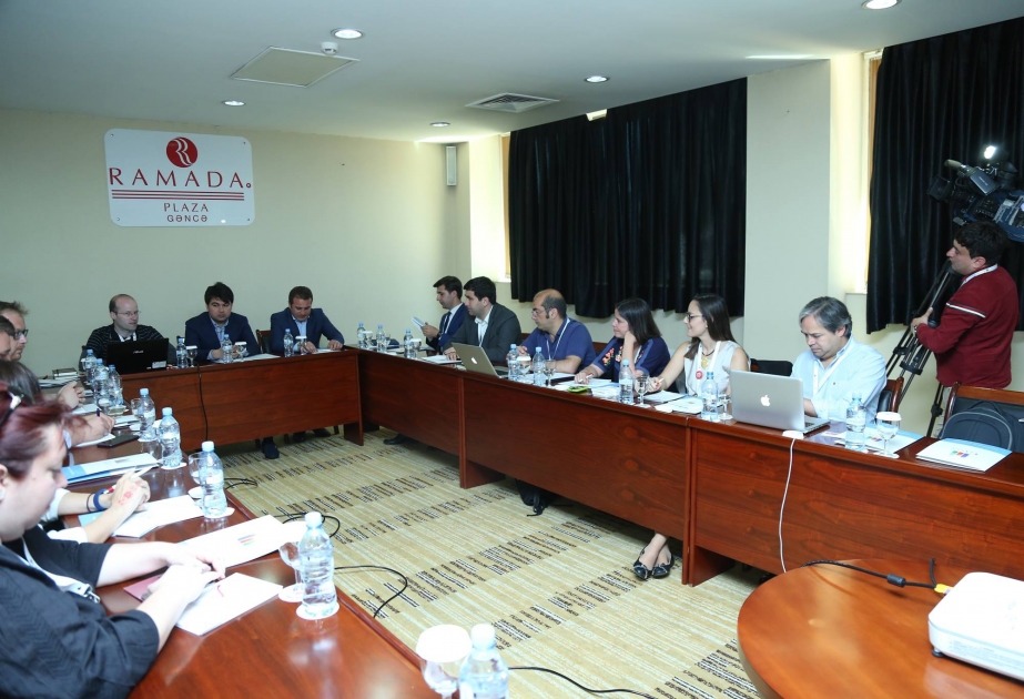 Plan of future actions of the Network of European Youth Capitals discussed in Ganja