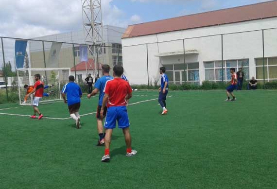 Mini-futbol üzrə Ağdam rayon birinciliyinin qalibləri mükafatlandırılıb