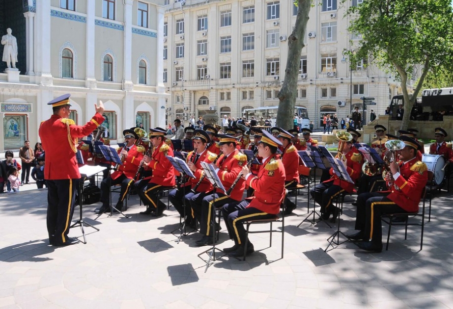 Silahlı Qüvvələrin orkestrlərinin nümunəvi çıxışları təşkil olunacaq