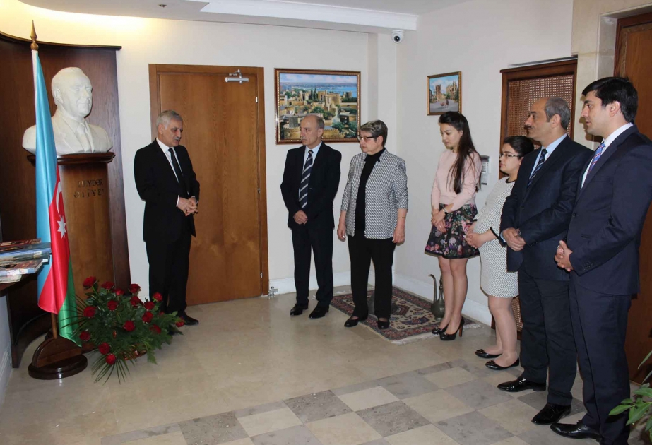 Azerbaijani national leader`s 93rd anniversary marked in Sofia