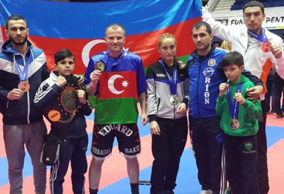 Azerbaijani kickboxer becomes 7-time European champion