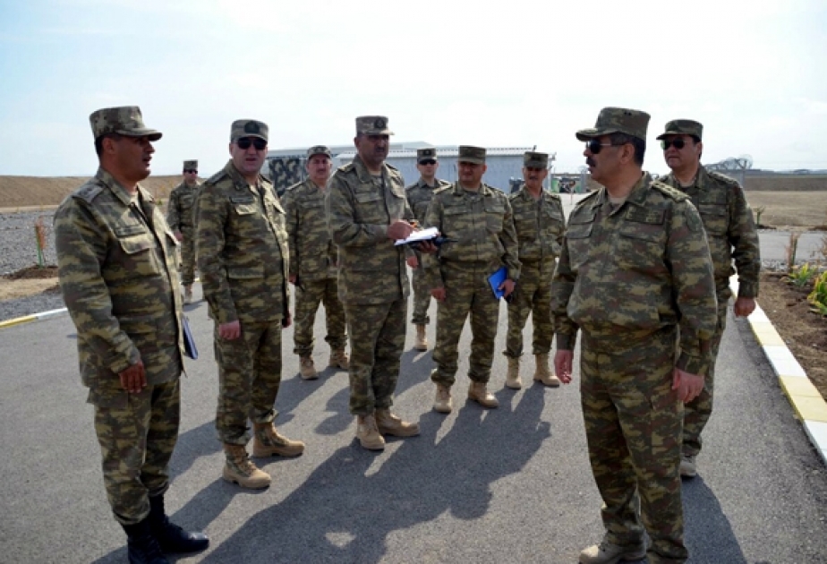 Defence Minister inspects construction work in new military camps along frontline
