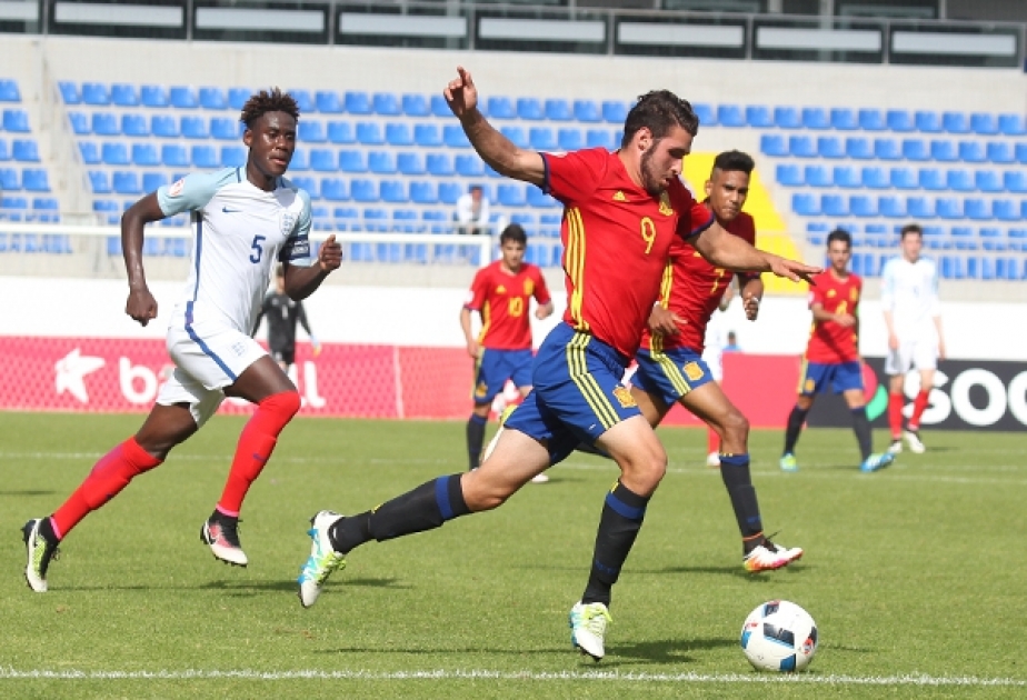 İspaniya yığması “UEFA U-17” Avropa çempionatının yarımfınalında Almaniyaya rəqib olub