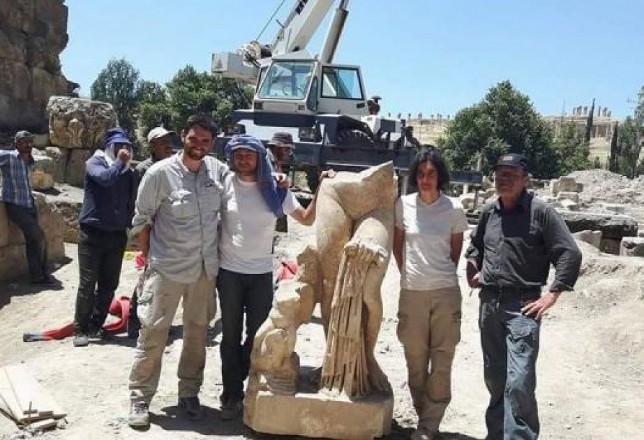 В Иордании найдена часть огромной статуи Афродиты