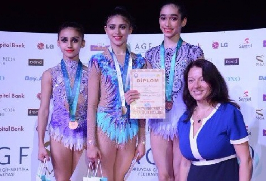 Bədii gimnastlar və batutçuların birgə yarışı başa çatıb
