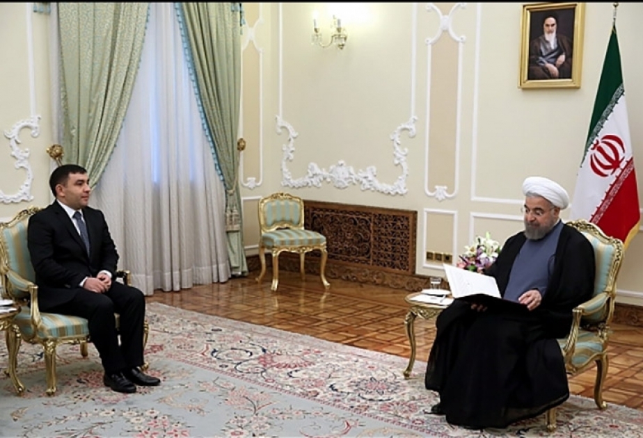Hassan Rouhani: It is important to solve conflicts peacefully through cooperation and involvement of regional countries