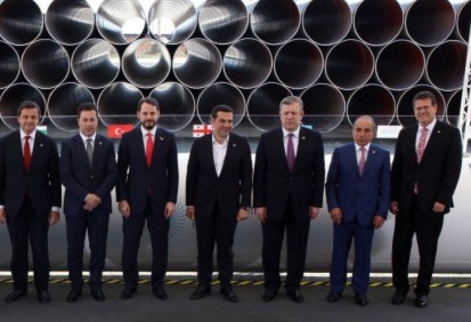 La première pierre du gazoduc transadriatique posée à Thessalonique VIDEO