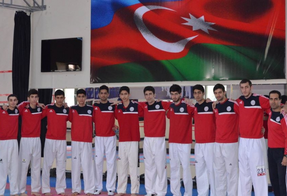 Azerbaijani taekwondo fighters contest European medals