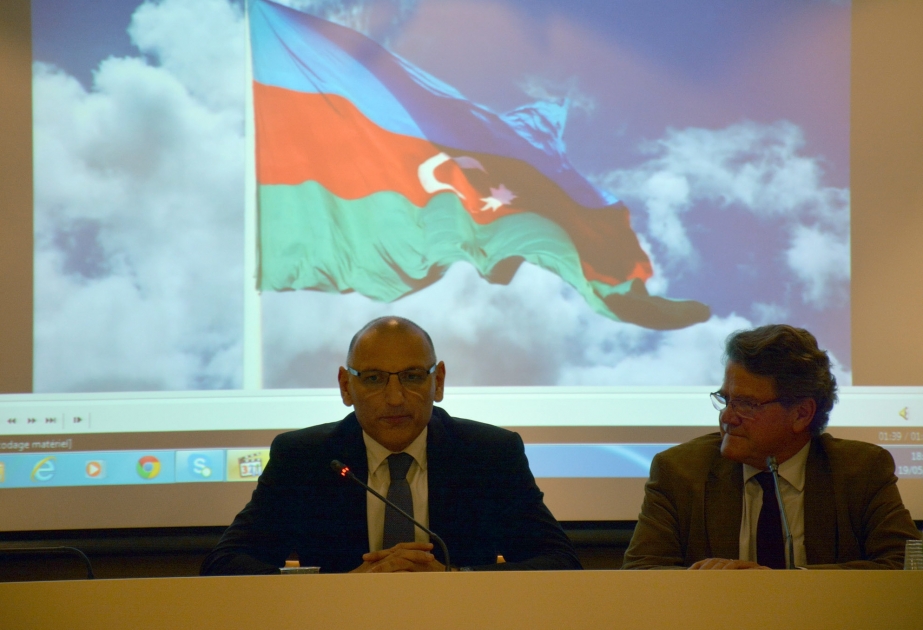 Parisdə fəaliyyət göstərən DATAR-ın üzvləri Azərbaycan haqqında məlumatlandırılıblar