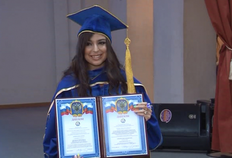 جامعة موسكو الاقتصادية الإنسانية تقلد ليلى علييفا بعنوان الأستاذ الفخري