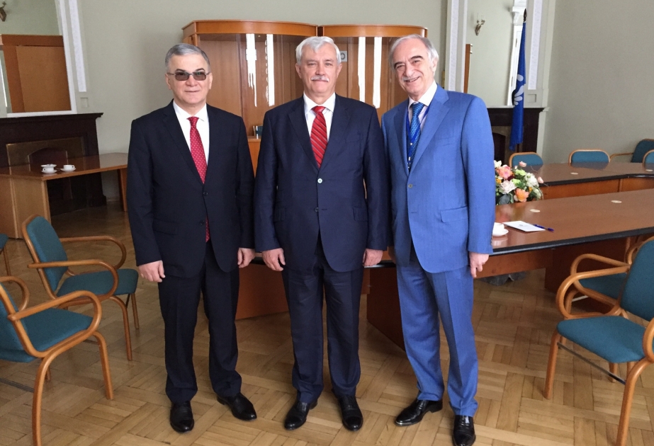 Aserbaidschan und St. Petersburg besprechen Aussichten für Beziehungen