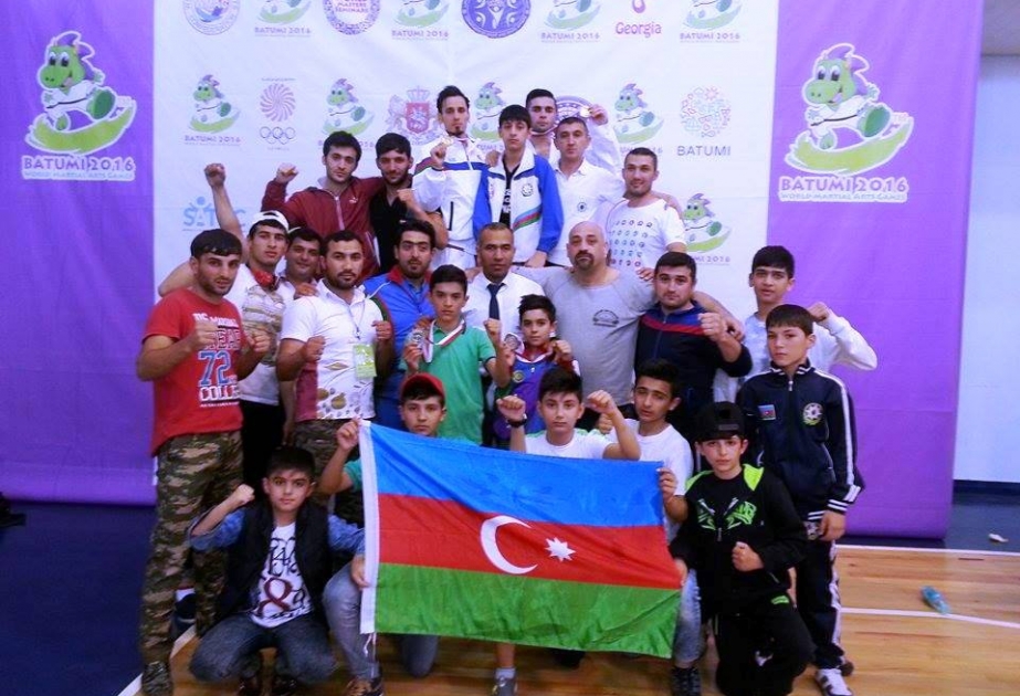 Azərbaycan idmançıları Dünya Döyüş Növləri Oyunlarında beş qızıl medal qazanıblar