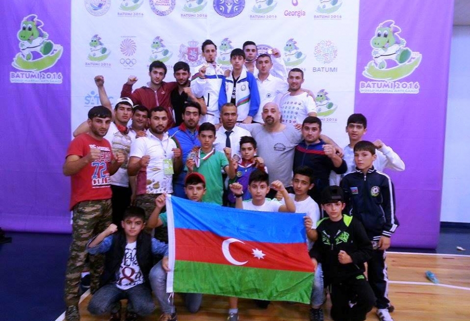 Azerbaijani kempo fighters grab 5 golds at World Martial Arts Games