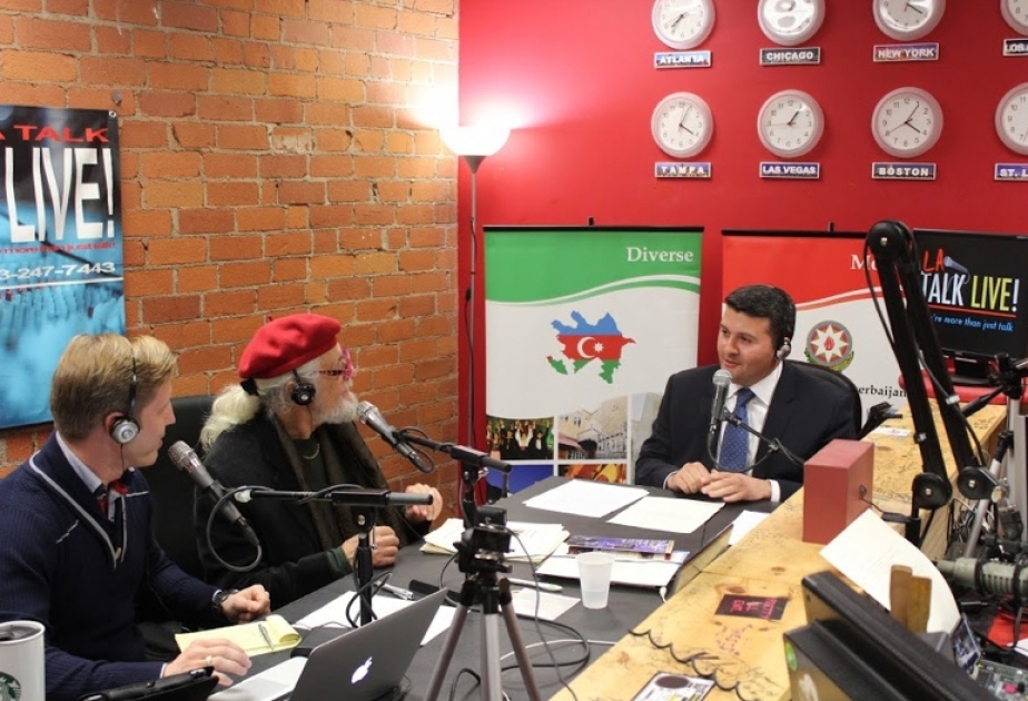 Los Angeles radio airs program on Azerbaijan