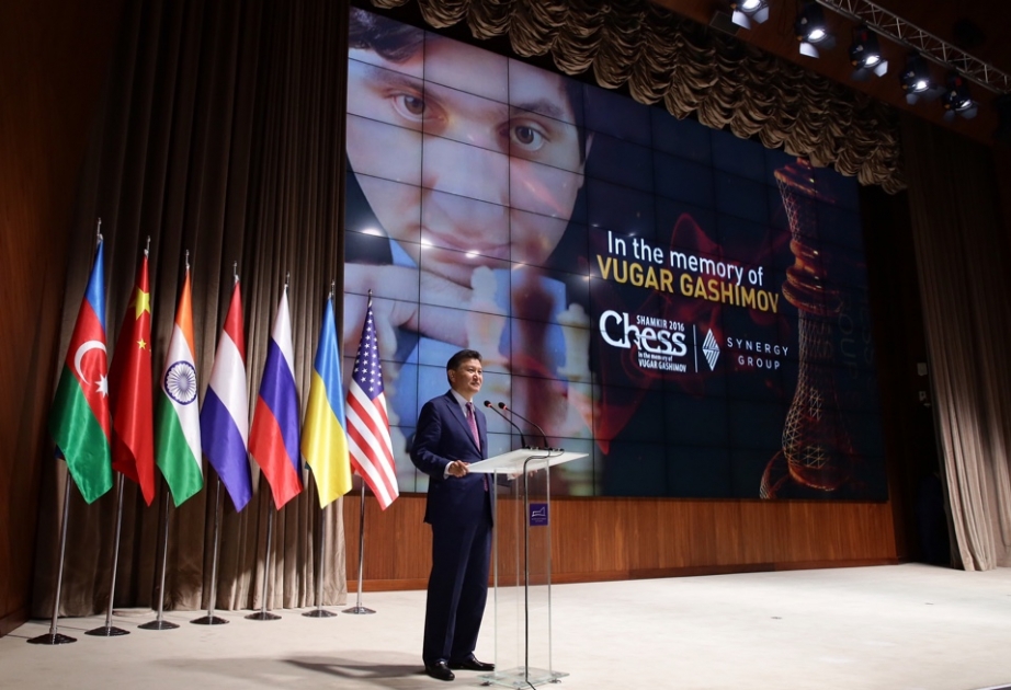Состоялась церемония открытия супертурнира «ShamkirChess 2016» памяти Вугара Гашимова