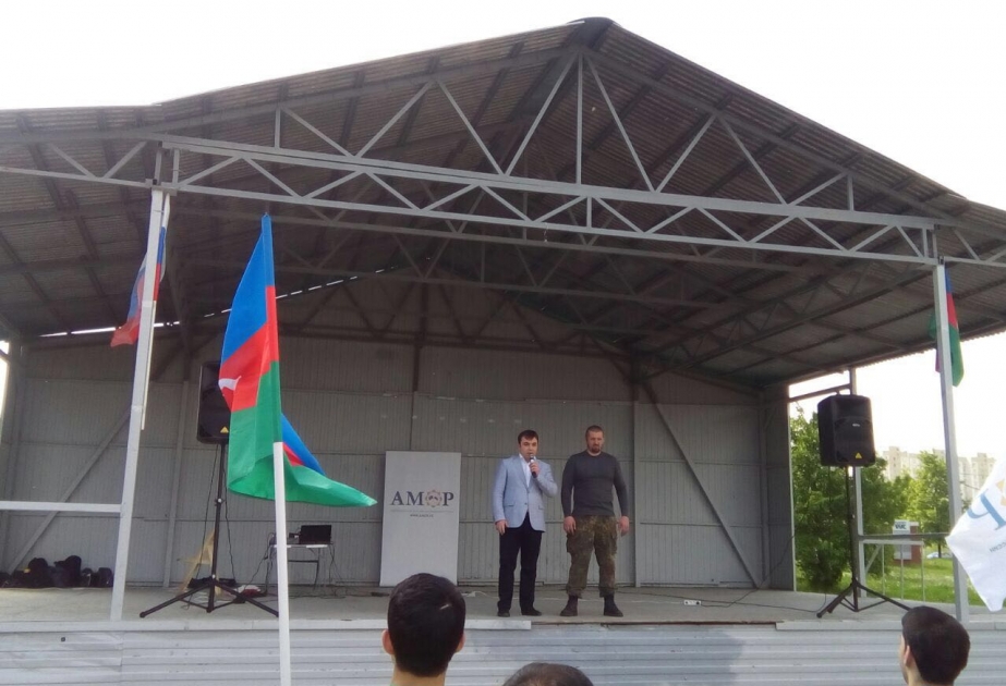 По инициативе председателя АМОР Лейлы Алиевой в Москве состоялись военно-патриотические игры