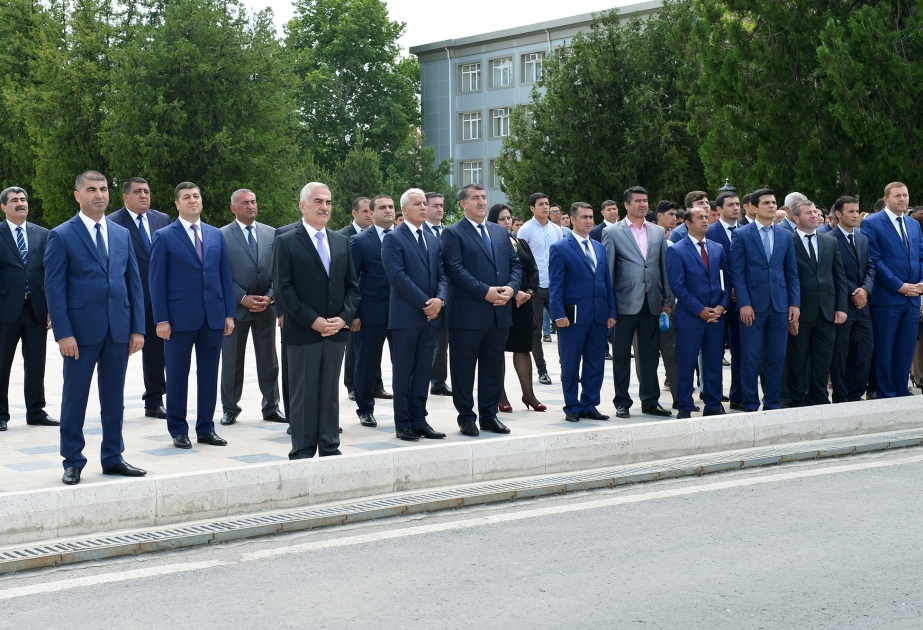 Naxçıvan şəhərində 28 May Respublika Günü münasibətilə tədbir keçirilib