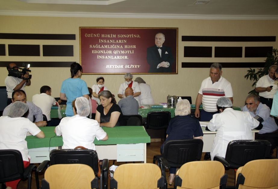 Cəlilabadda qanvermə aksiyasında 300-dən çox könüllü iştirak edib