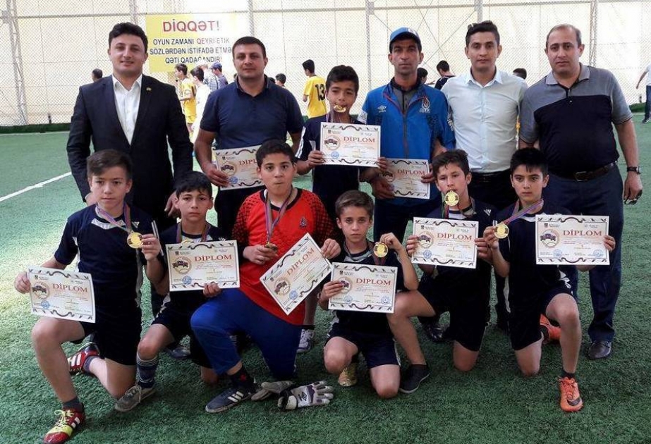 XXVIII spartakiadada mini-futbol yarışlarına yekun vurulub