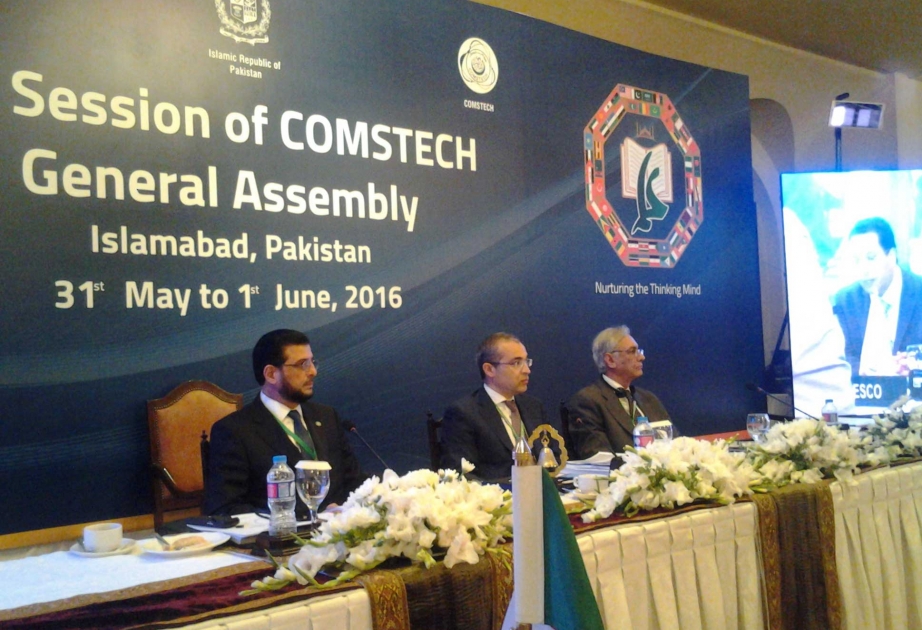 Azerbaijani delegation attends 15th General Assembly Meeting of COMSTECH