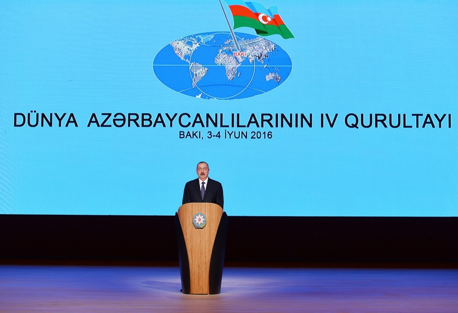 Le 4e Congrès des Azerbaïdjanais du monde débute à Bakou VIDEO