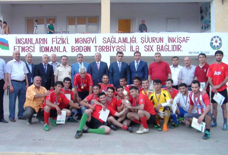 Cəlilabadda bələdiyyə komandaları arasında futbol üzrə rayon birinciliyi yekunlaşıb