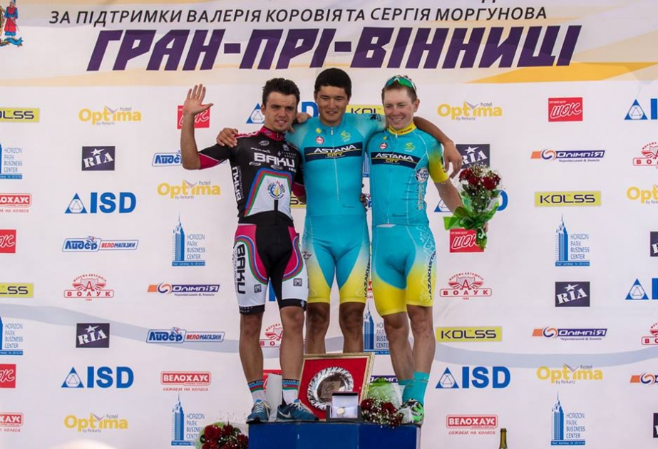 Un cycliste azerbaïdjanais termine deuxième du Grand Prix ISD