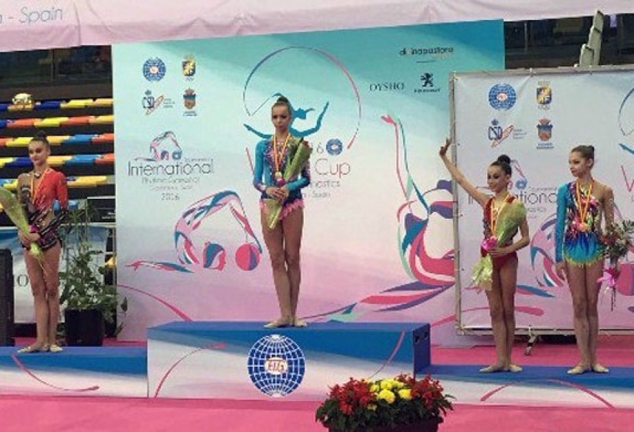 Gənc gimnastımız İspaniyada bürünc medal qazanıb