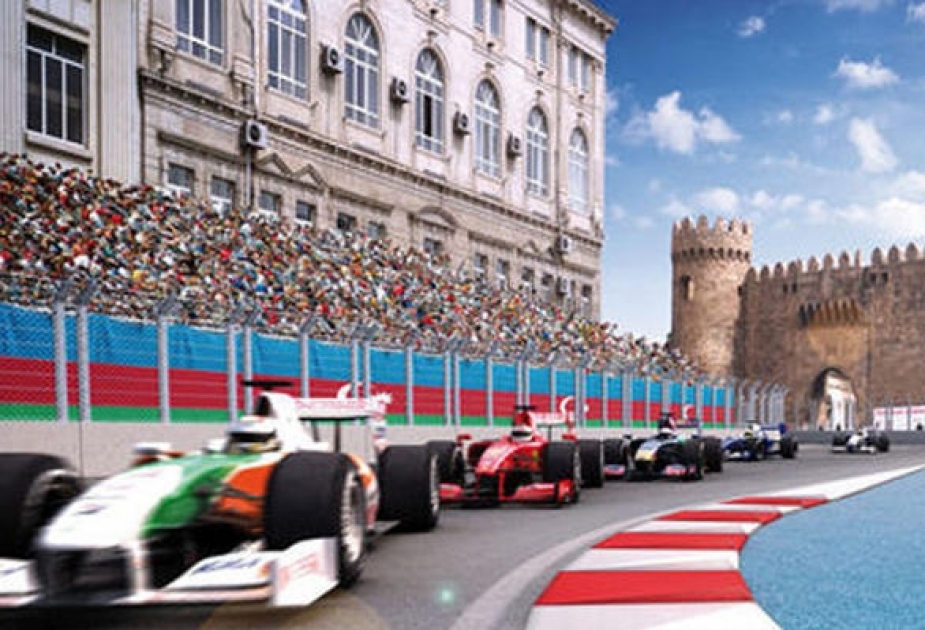 Formula-1 drivers to arrive in Baku from June 14