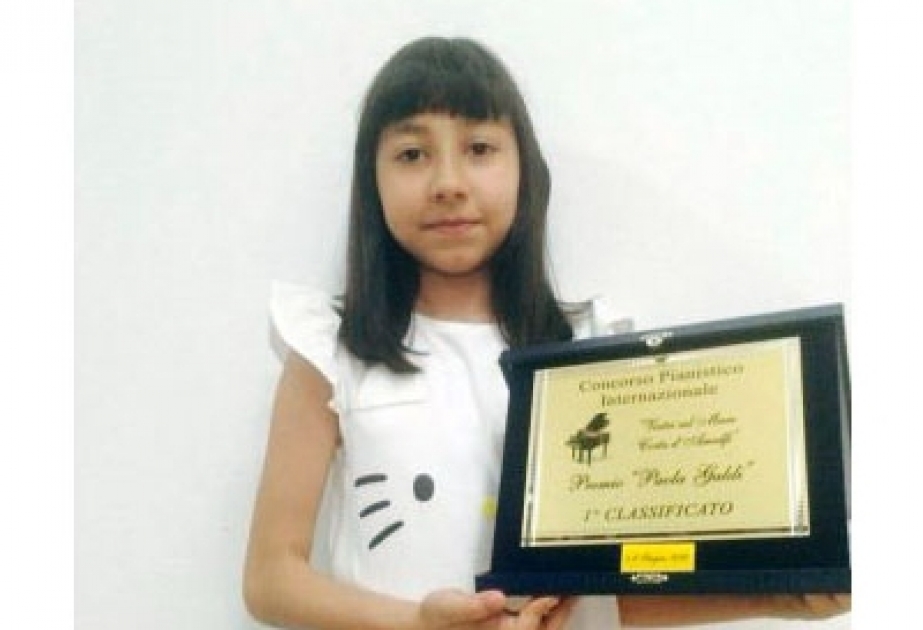Azerbaijani pupil wins Vietri sul Mare - Amalfi Coast International Piano Competition in Italy