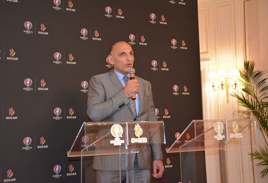 Paris : soirée de lancement de l'Euro 2016