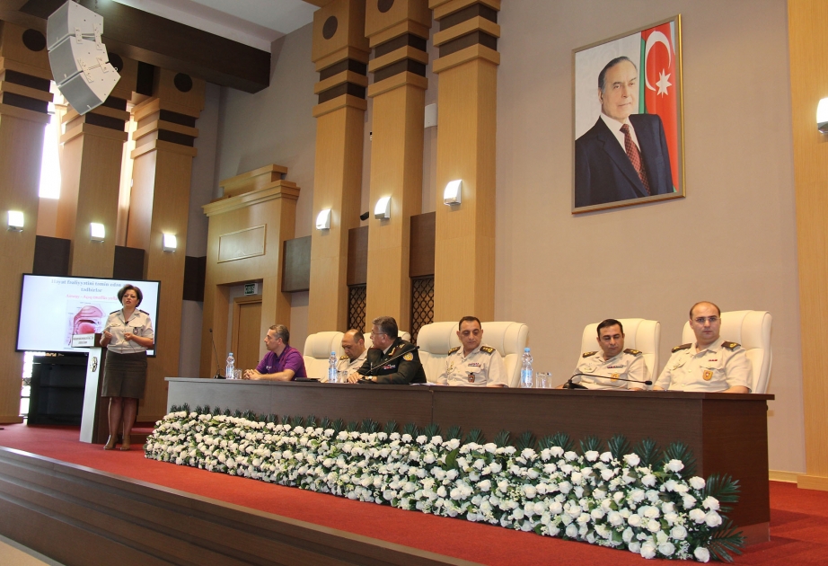 Fövqəladə Hallar Nazirliyi Akademiyasının əməkdaşları “Formula-1” könüllülərinə təlim keçib