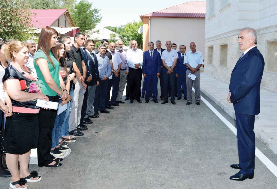 Naxçıvan şəhərində yeni yaşayış binası istifadəyə verilib