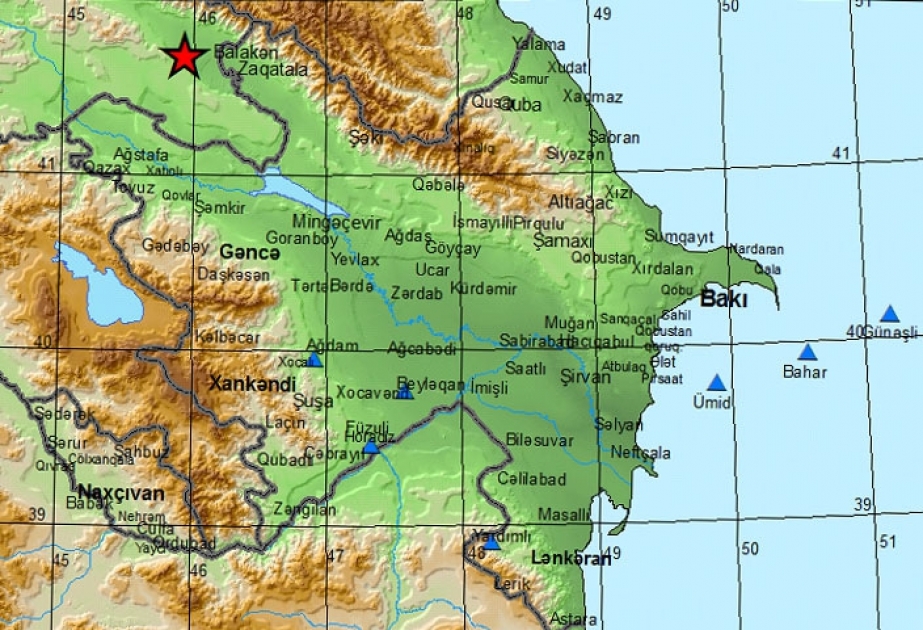 Gürcüstanda 3 bal gücündə zəlzələ baş verib