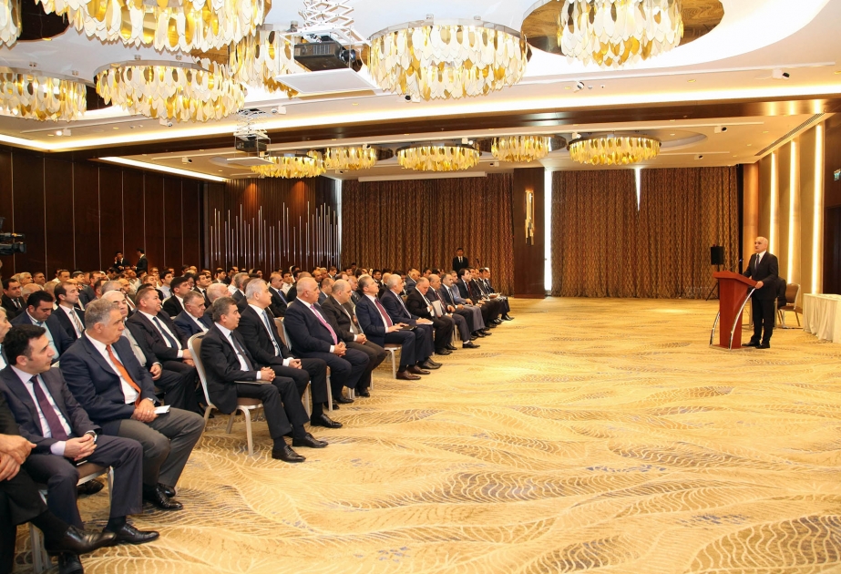 Investment promotion documents presented to businessmen