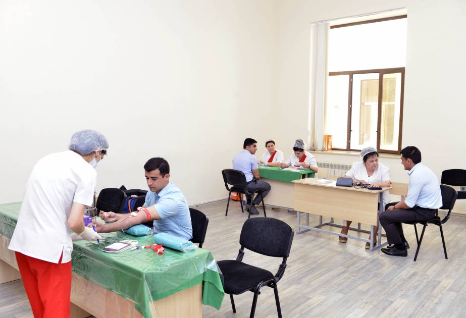 BANM-də qanvermə aksiyası keçirilib