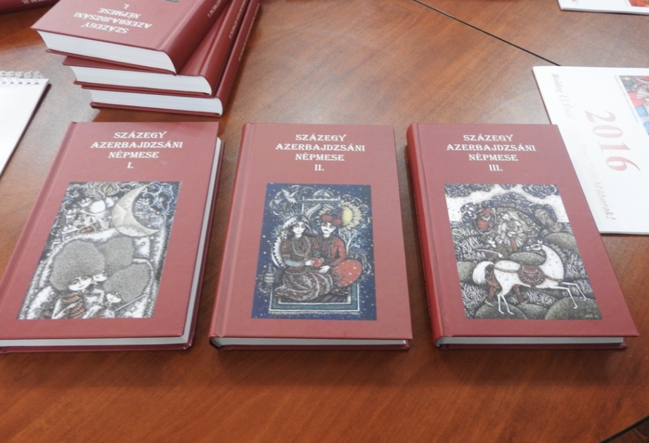 Embassy of Hungary presented Azerbaijani fairy tales in Hungarian