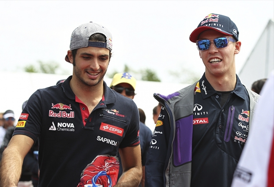 F1 : les pilotes de Toro Rosso sur le tracé de Bakou
